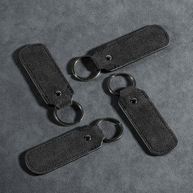 Alcantara Keychain - Orange